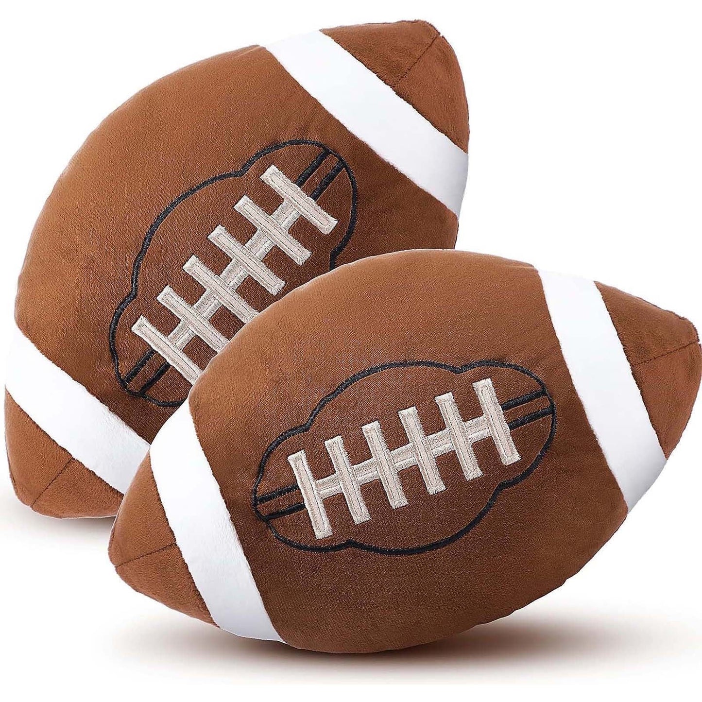 Rugby Series Lovers Gift-Football Ornaments,Football Christmas Ornaments,30Cm Football Pillow Simulation Football Toy Pillow Gift Cushion Doll