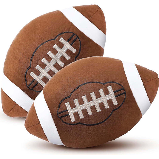 Rugby Series Lovers Gift-Football Ornaments,Football Christmas Ornaments,30Cm Football Pillow Simulation Football Toy Pillow Gift Cushion Doll