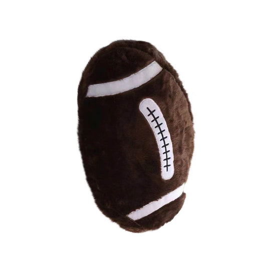 Rugby Series Lovers Gift-Football Ornaments,Football Christmas Ornaments,Pillow Lint Balls Furry 14-Inch Toy Lint Soft Pillow Decorative Football Doll Lint Football For Decoration