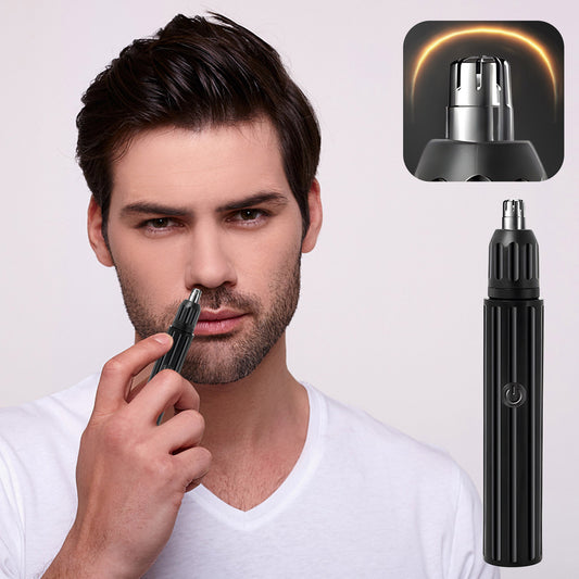 Banzch Rechargeable Nose Hair Men's Electric Nose Shaving Machine Women's Nostril Shaving Tool Men's Nose Shaving Scissors,Mothers Day Gifts