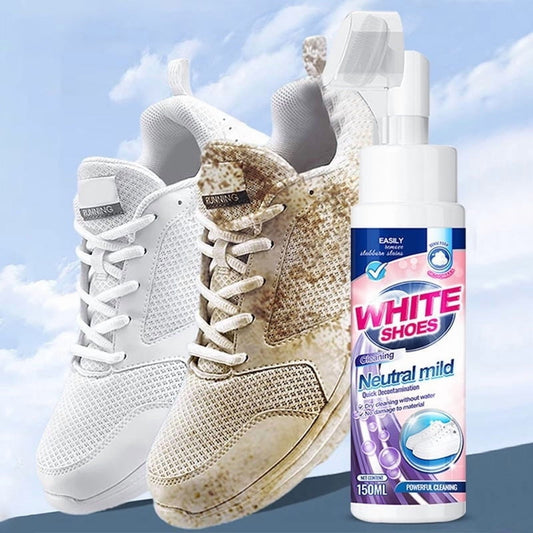 Shoe Cleaner, Sneaker Whitening Foam, Footwear Care Product, Instant Cleaning Spray, Shoe Refresh Solution