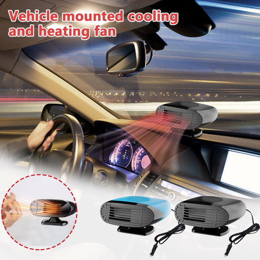 Space Heater For Car,Defroster For Car,Car Window Defroster,12V Vehicle Coolings Fan Hot Warm Windscreen Demister Defroster,Dual-Mode Portable Windscreen Defroster & Demister