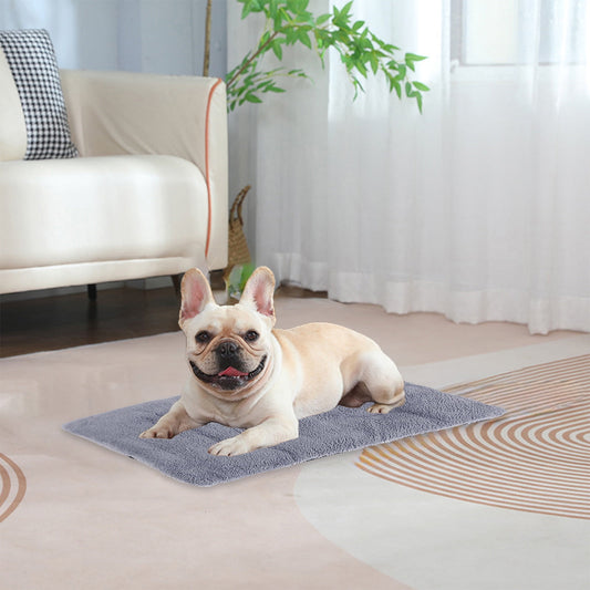 Thick Pet Blanket,Cat Bed,Dog Bed,Pet Products Self-Warming Cat Bed Pad, Self Heating Pad For Outdoor Pet Houses, Warming Mat For Indoor Pet Beds & Furniture, Reversible Blanket, Machine Washable