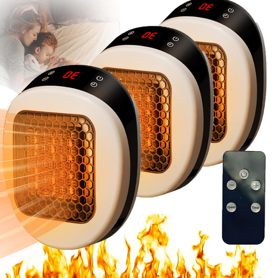 Ultra Air Heater,Cyber Heater,2025 Plug In Heater,Cyber Heater Plug In,Portable Space Heater, Small Space Heaters Mini Top Heat Plug In Wall Heater, Indoor Electric Space Heaters,3PCS