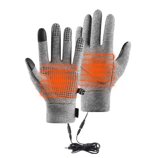 Usb Heated Gloves For Men And Women, Waterproof Touchscreen Winter Heating Gloves,Mittens Touchscreen Waterproof Usb Winter For Driving, Cycling, Skiing & Outdoor Activities