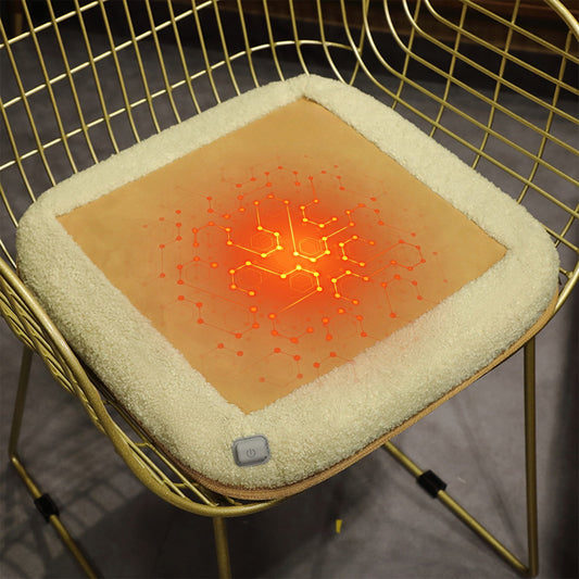 Usb Heater,Heated Office Chair Pad,Usb Heated Seat Cushion With 3 Heat Settings, Portable & Washable Heating Pad For Office Chair, Car Seat, And Home Use
