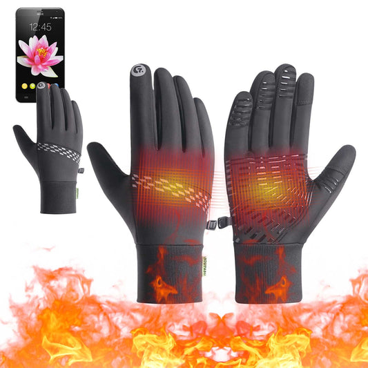 Winter Gloves,Windproof Gloves,Winter Warm Gloves,Touchscreen Cold Weather Driving Gloves Cycling Gloves Windproof Anti-Slip Sports Gloves For Cycling Running Skiing Hiking Climbing,Men £¦ Women