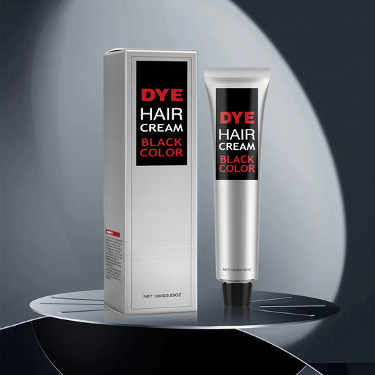 Banzch Silver Gray Natural Hair Dye Cream, Color Styler Color HairDye Hair Color Wax For Change Hair Color,Unisex Fashion Dye, Hair Dye for Grey Hair Coverage, For Men and Women,Gray