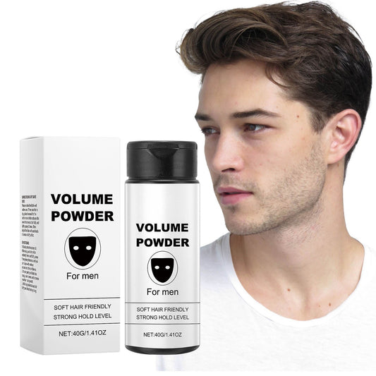 Hair Texture Powder For Men, Volumizing Texturizing Styling Powder with Strong Hold for LIFT and Natural Look, Easy to Apply 40g