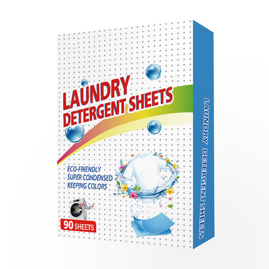 Buodes Summer Savings Clearance New Type Of Concentrated Laundry Detergent Deep Cleansing Hand Protection Color Protection Non Liquid Soap 90 Sheets Deep Stain Removal Detergent Sheets